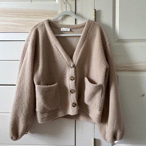 Luca and Grace Tan Cardigan